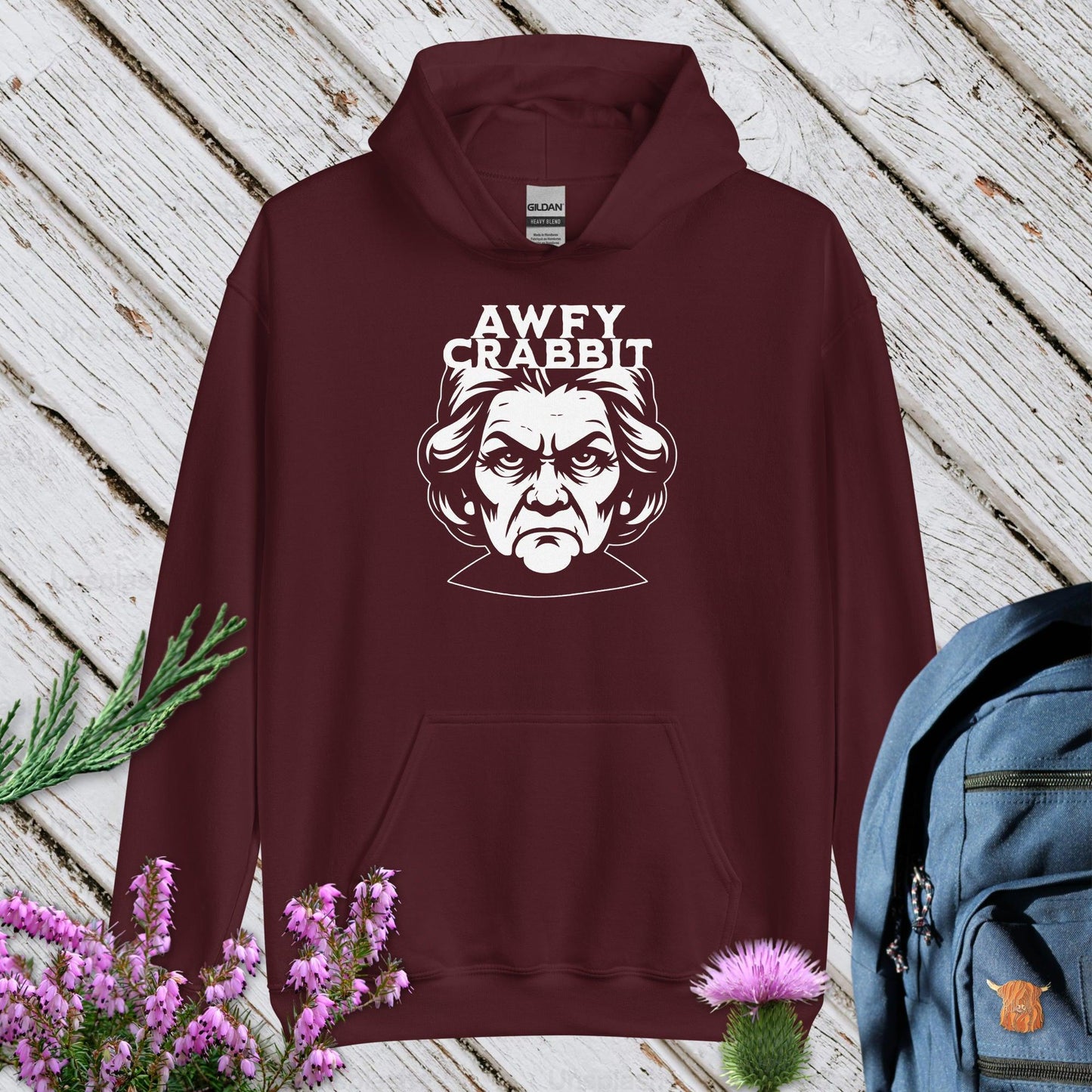 Awfy Crabbit Unisex Hoodie