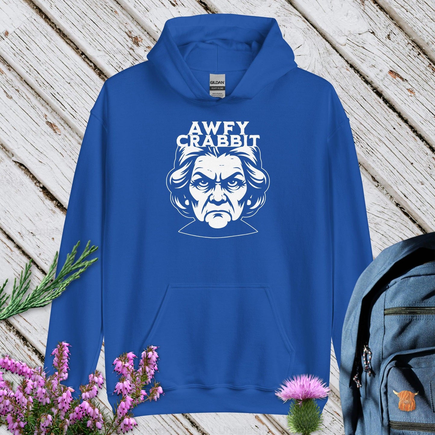 Awfy Crabbit Unisex Hoodie