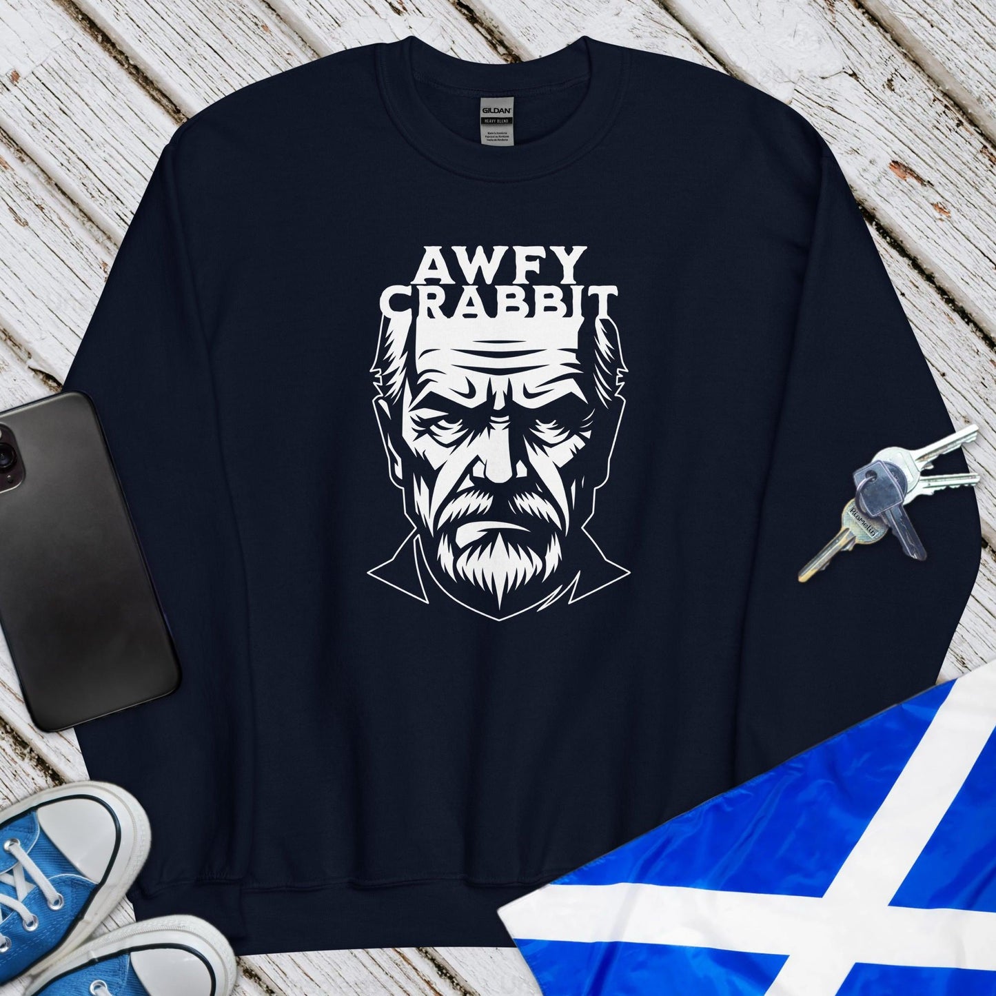 Awfy Crabbit Unisex Sweatshirt