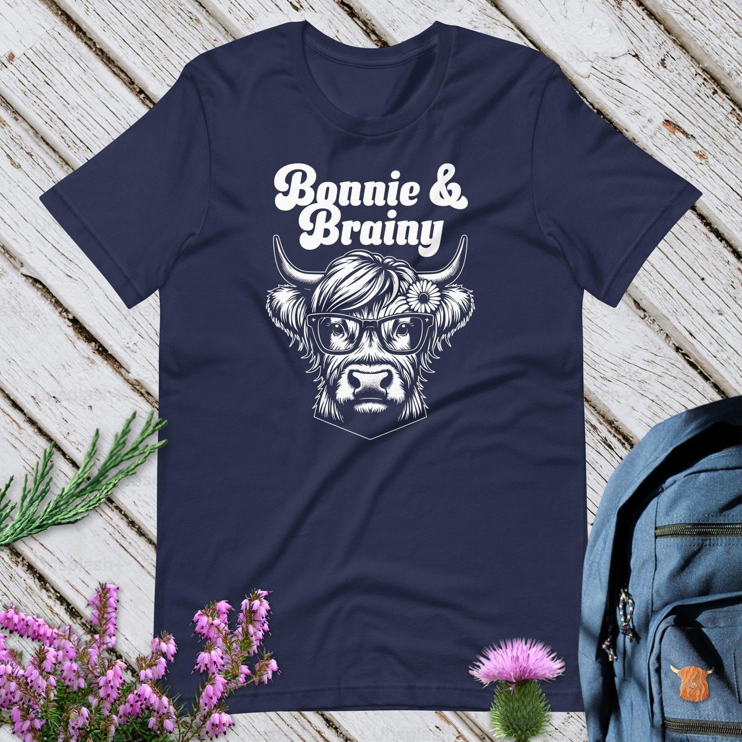 Bonnie And Brainy Unisex T-Shirt