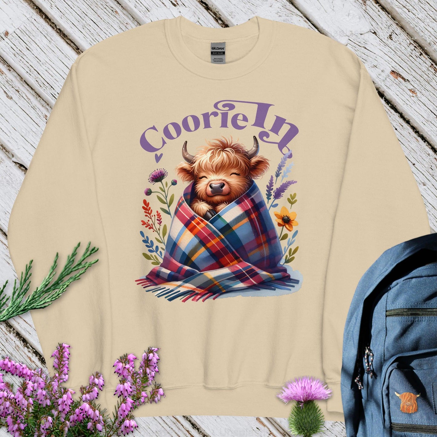 Coorie In Unisex Sweatshirt