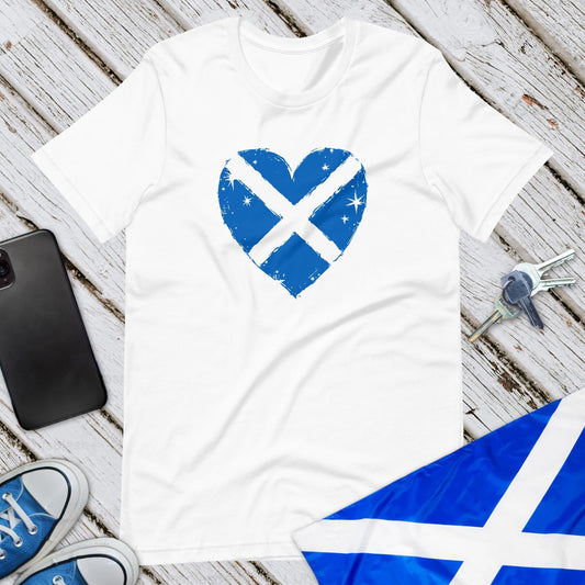 Scottish Heart Unisex Tee