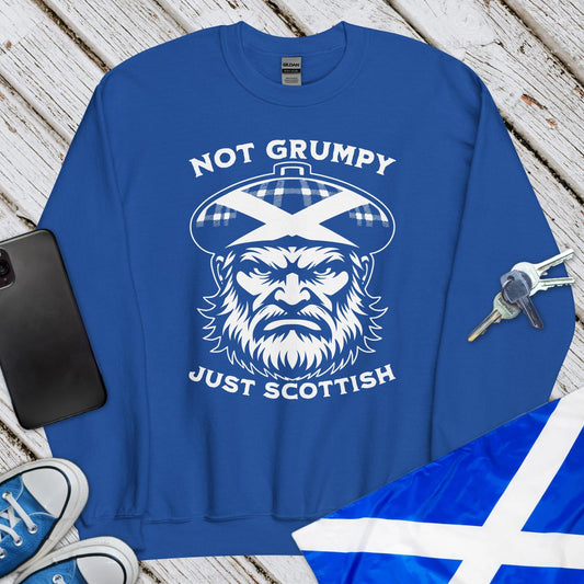 Not Grumpy, Just Scottish Unisex Sweatshirt