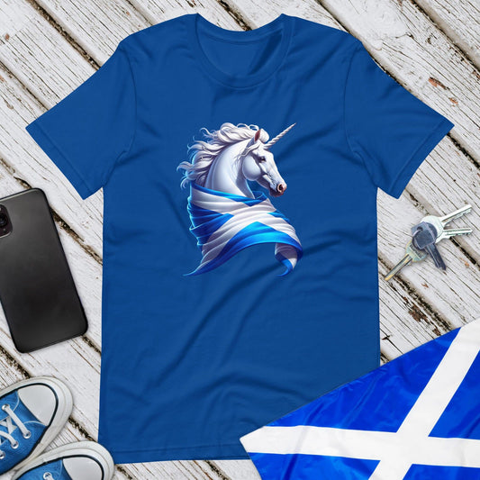 Saltire Unicorn Unisex Tee