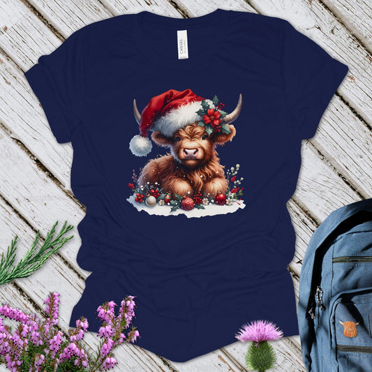 Santa Cow Unisex Tee