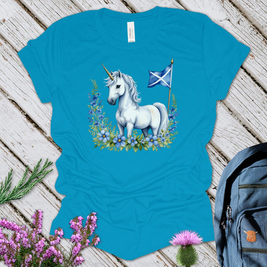 Scottish Unicorn Unisex Tee