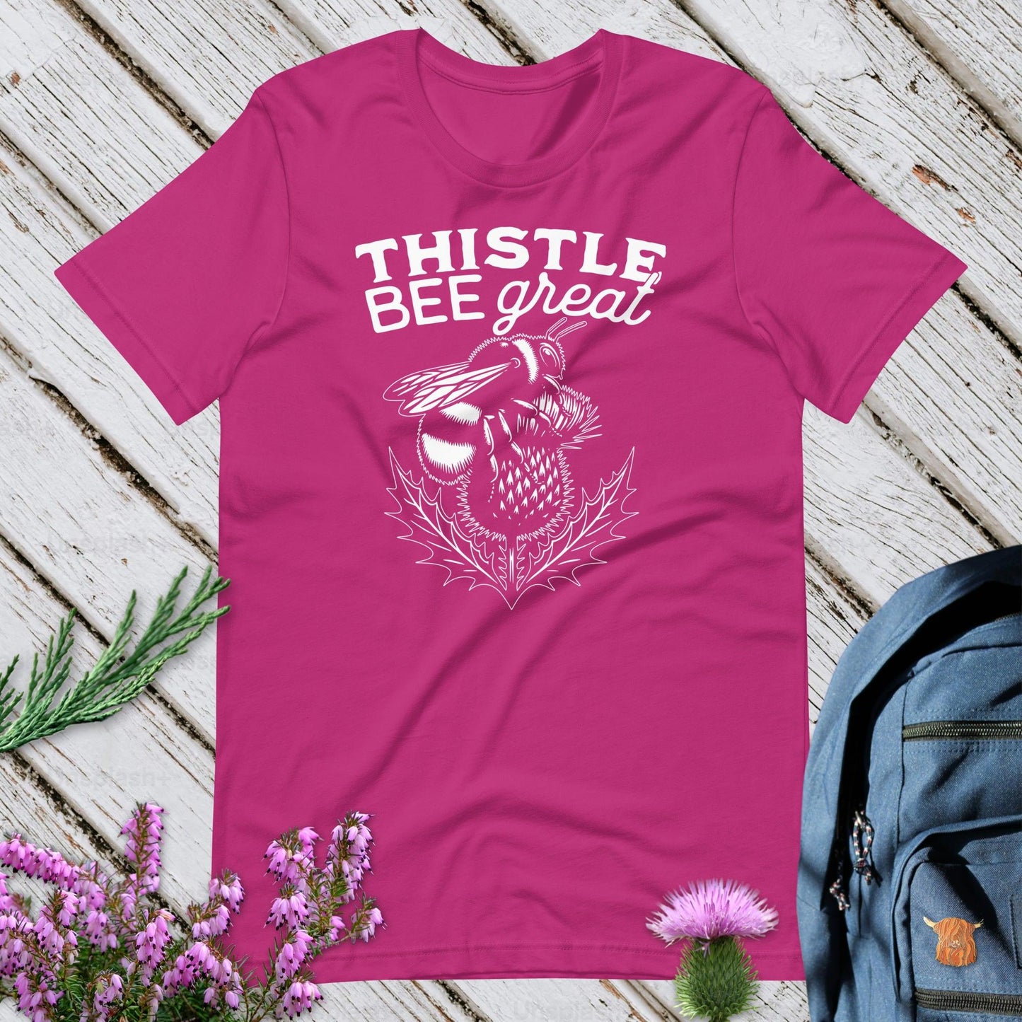 Thistle Bee Great Unisex T-Shirt