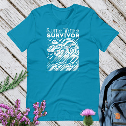 Scottish Weather Survivor Unisex Tee