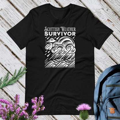 Scottish Weather Survivor Unisex Tee